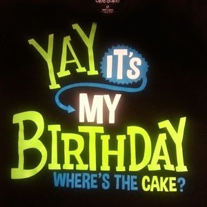 5T Birthday T Shirt Boys short sleeve